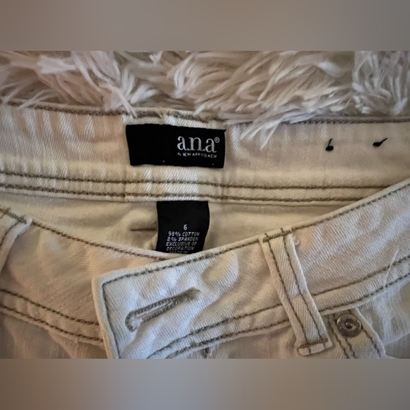 White a.n.a Shorts size 6 2 for $10 - Picture 2 of 3